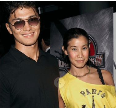 _With His Ex-Girlfriend Lisa Ling